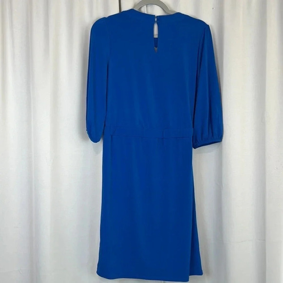 Max And Cleo Blue Women’s 3/4 Sleeve Dress Size M - Picture 2 of 7